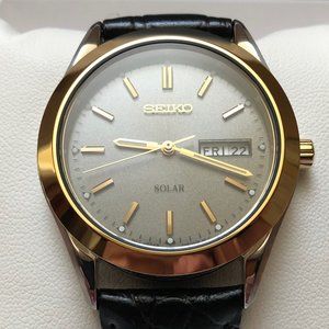 Rare Unworn Vintage Seiko Solar SNE050